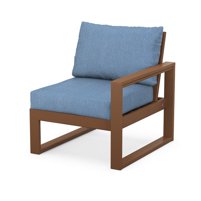 POLYWOOD EDGE Modular Right Arm Chair