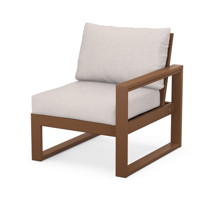 POLYWOOD EDGE Modular Right Arm Chair