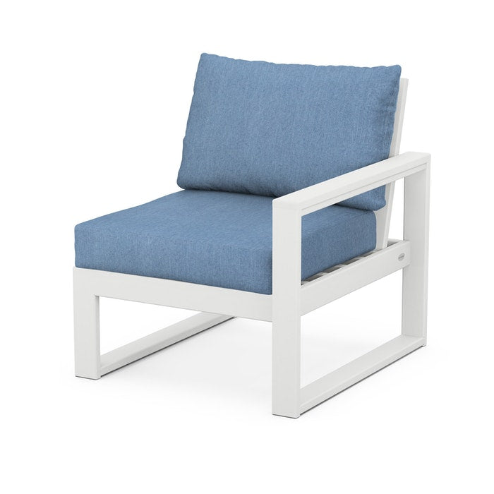 POLYWOOD EDGE Modular Right Arm Chair