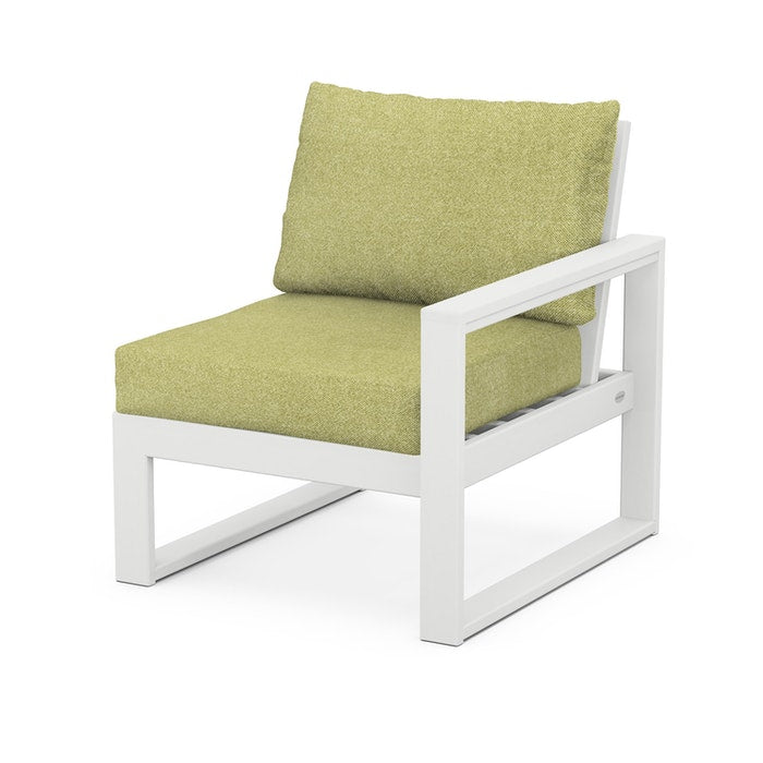 POLYWOOD EDGE Modular Right Arm Chair