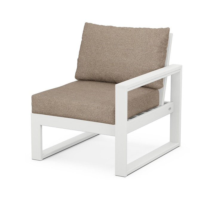 POLYWOOD EDGE Modular Right Arm Chair