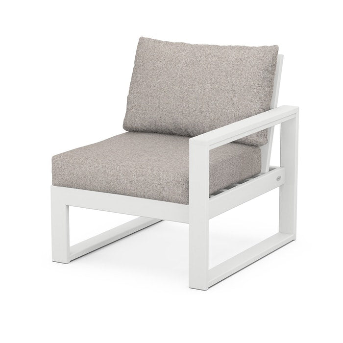 POLYWOOD EDGE Modular Right Arm Chair