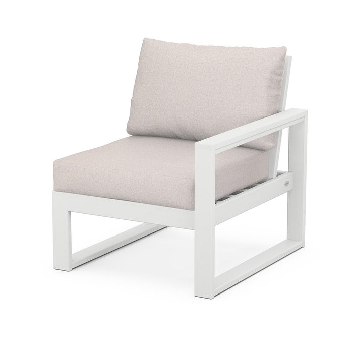 POLYWOOD EDGE Modular Right Arm Chair