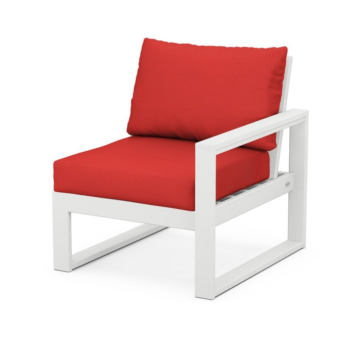 POLYWOOD EDGE Modular Right Arm Chair