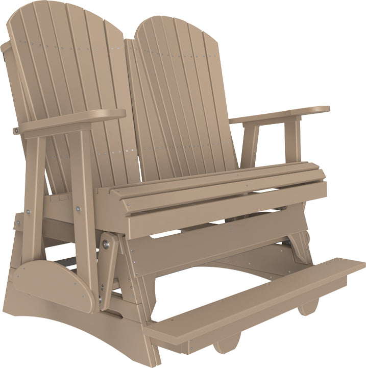 LuxCraft 4' Adirondack Balcony Glider Amish Yard