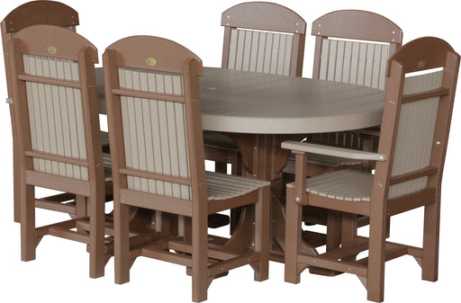 LuxCraft 4' x 6' Oval Table Set #2