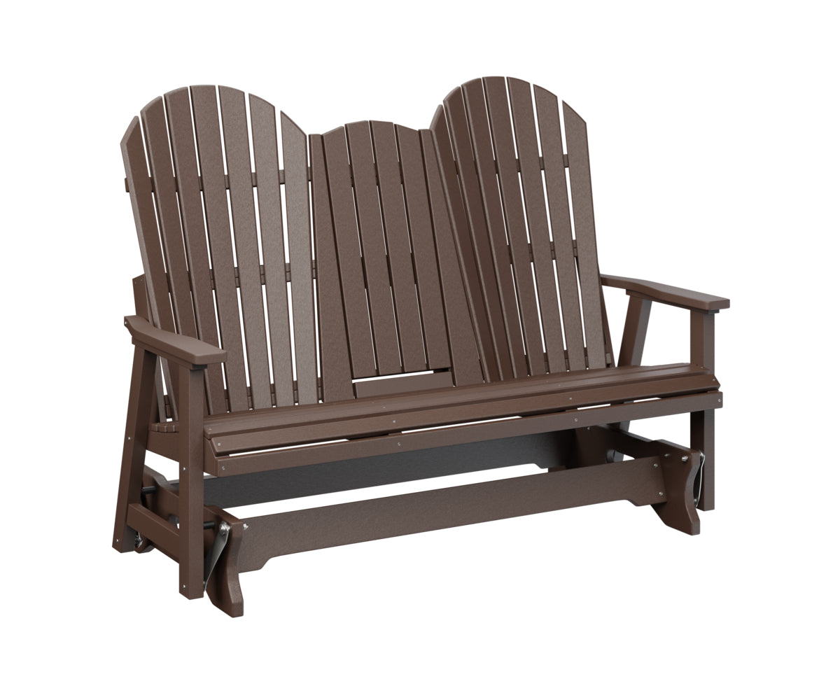 Berlin Gardens Comfo-Back Three Seat Glider with Console