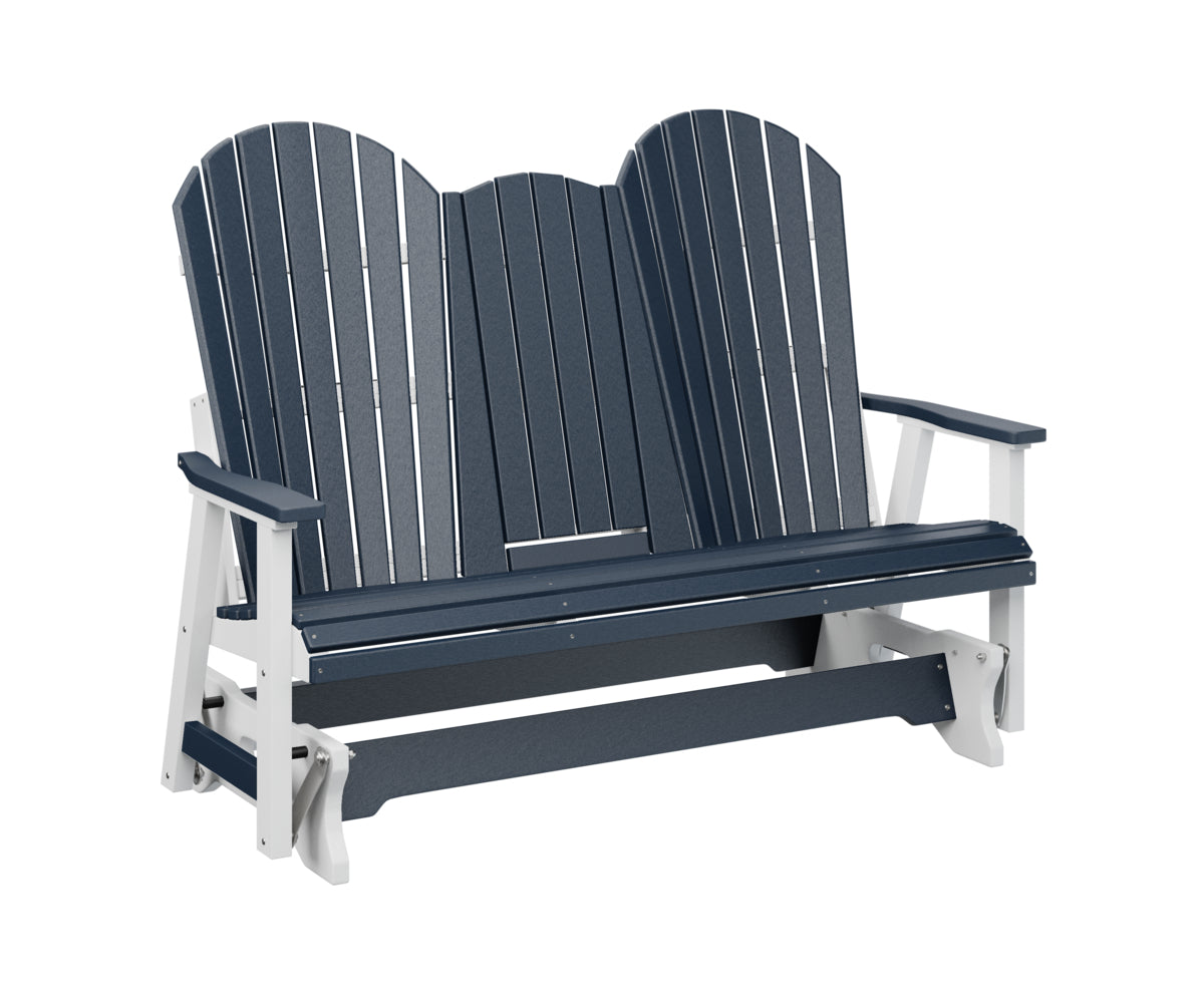 Berlin Gardens Comfo-Back Three Seat Glider with Console