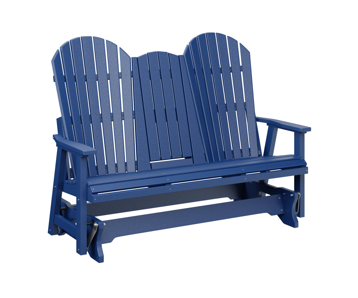 Berlin Gardens Comfo-Back Three Seat Glider with Console