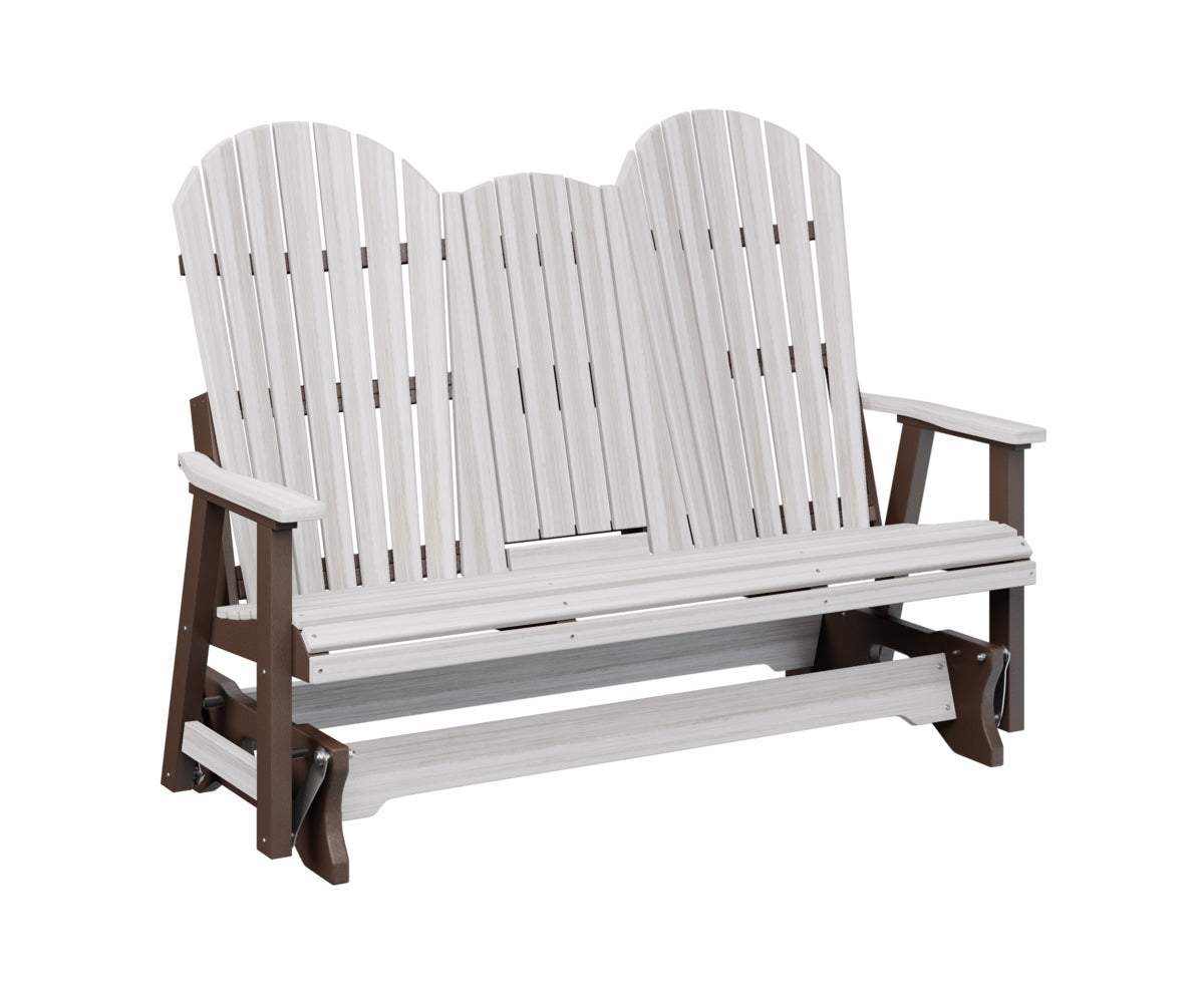 Berlin Gardens Comfo-Back Three Seat Glider with Console