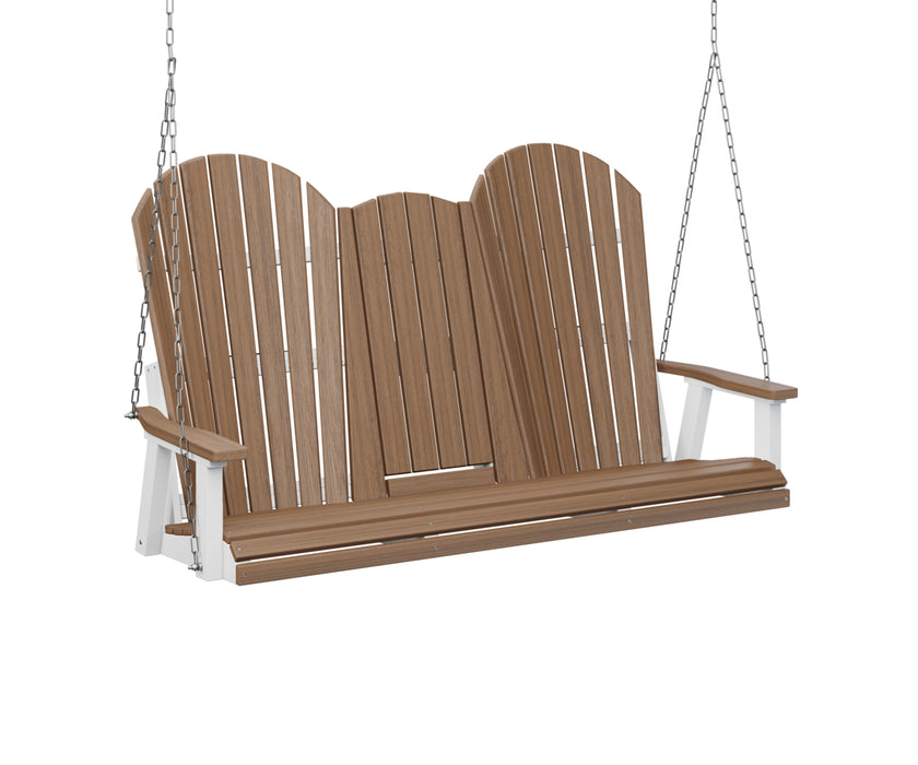 Berlin Gardens Comfo-Back Three Seat Swing with Console