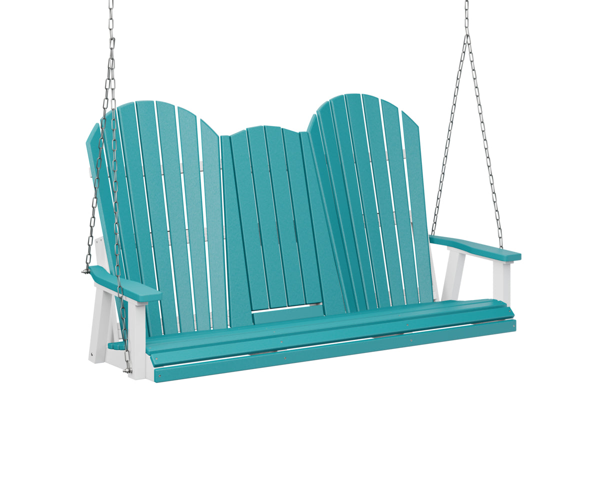 Berlin Gardens Comfo-Back Three Seat Swing with Console
