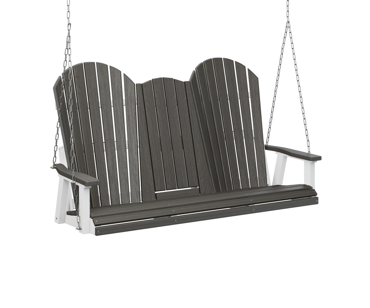 Berlin Gardens Comfo-Back Three Seat Swing with Console