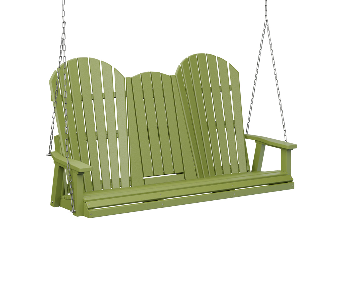 Berlin Gardens Comfo-Back Three Seat Swing with Console