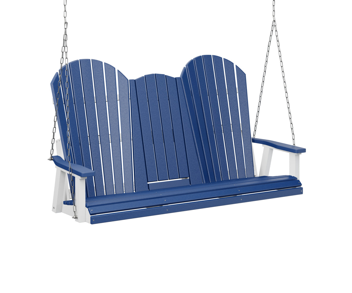 Berlin Gardens Comfo-Back Three Seat Swing with Console