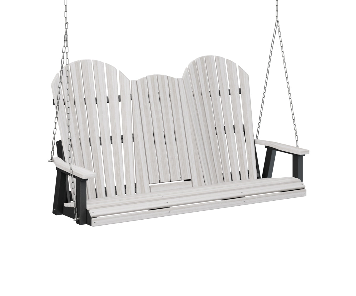 Berlin Gardens Comfo-Back Three Seat Swing with Console
