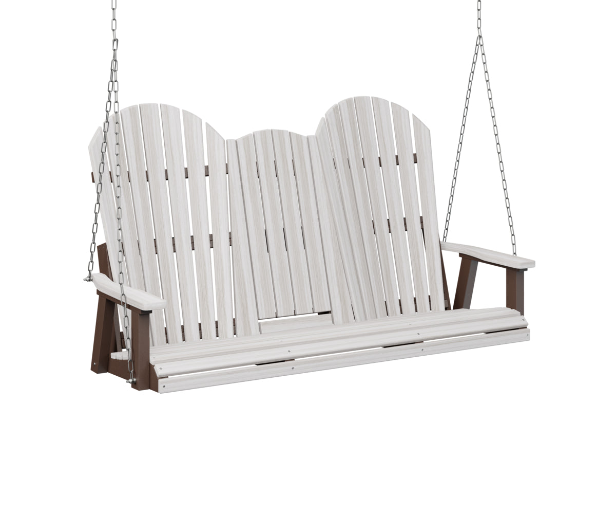 Berlin Gardens Comfo-Back Three Seat Swing with Console