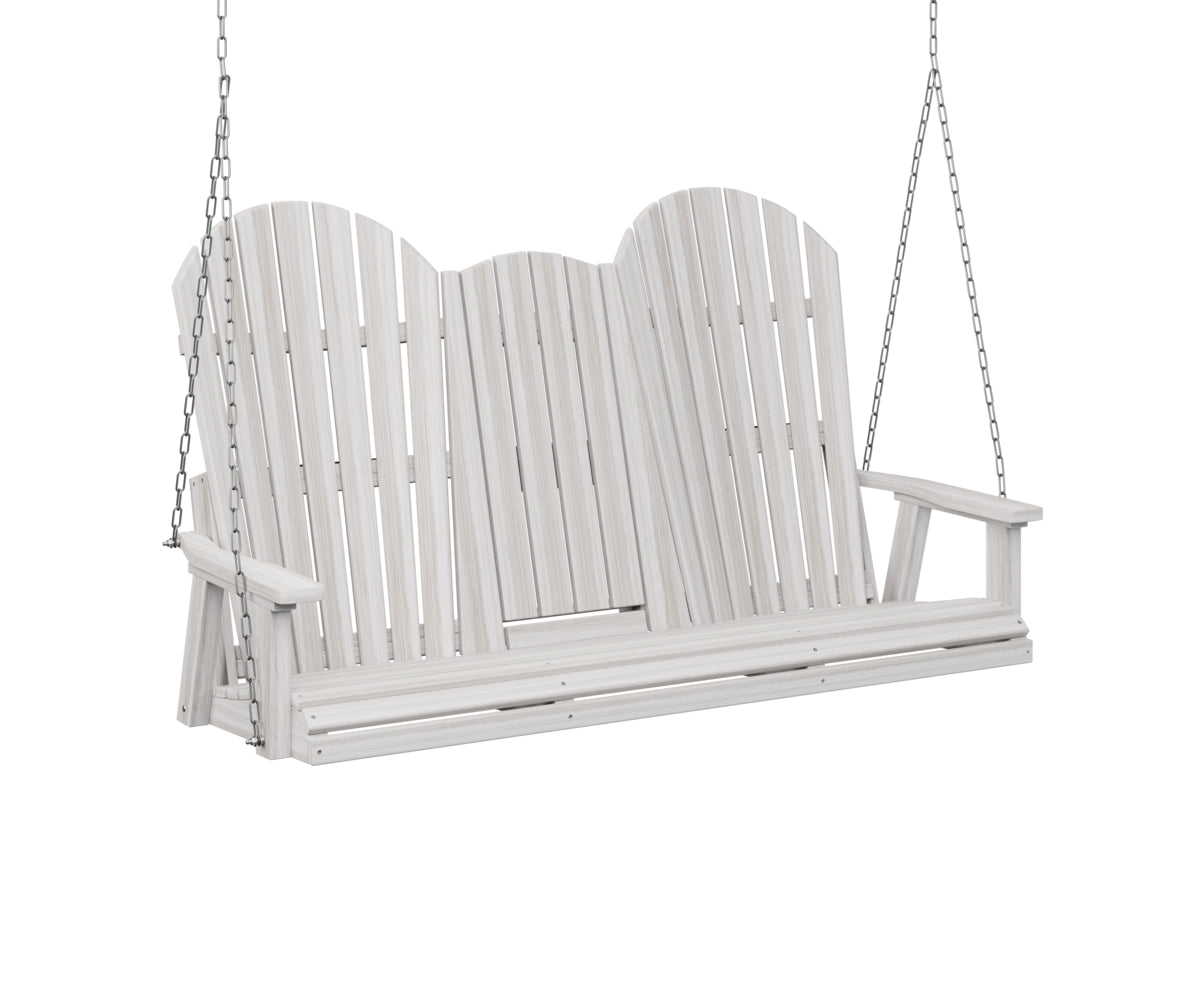 Berlin Gardens Comfo-Back Three Seat Swing with Console