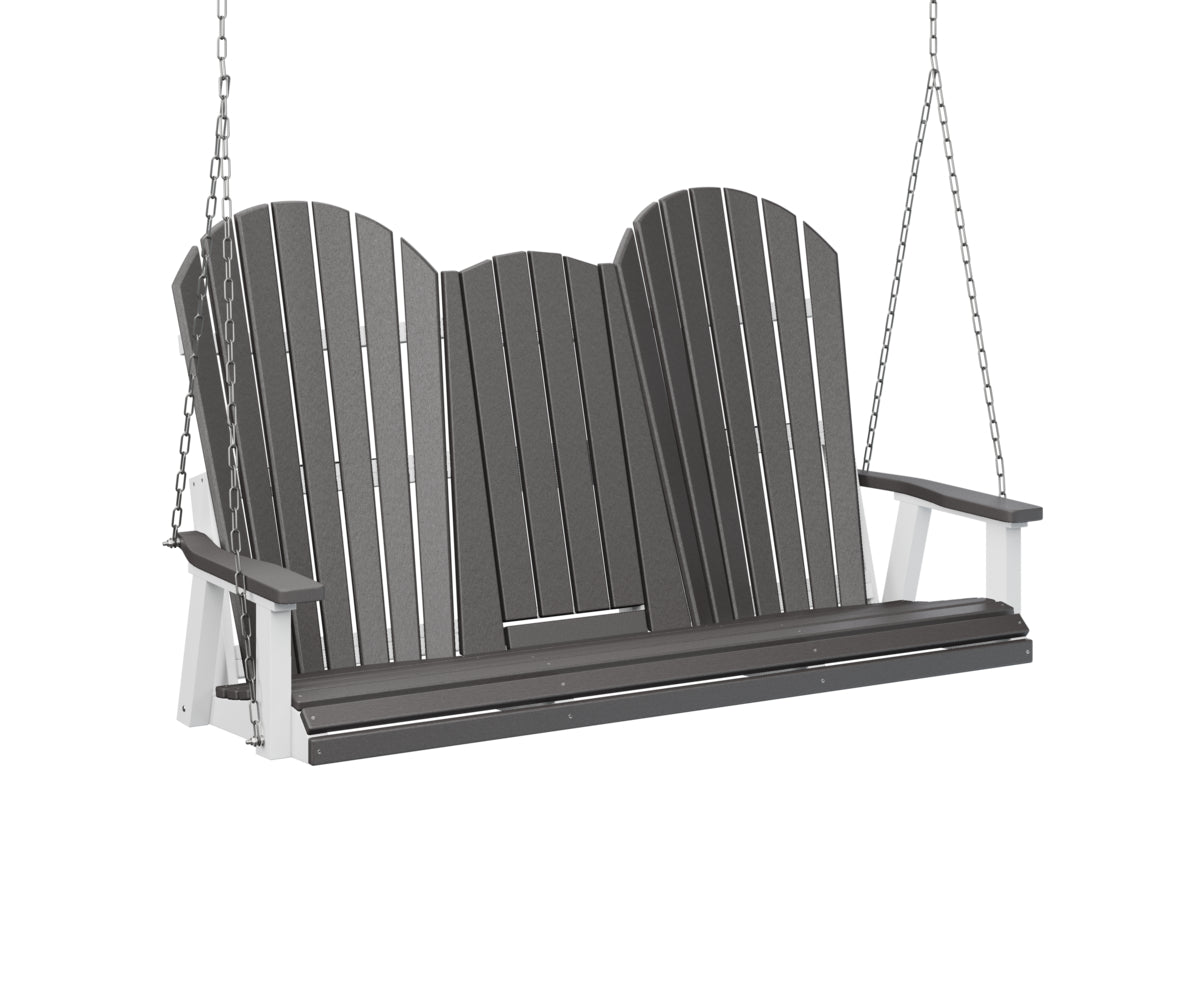 Berlin Gardens Comfo-Back Three Seat Swing with Console