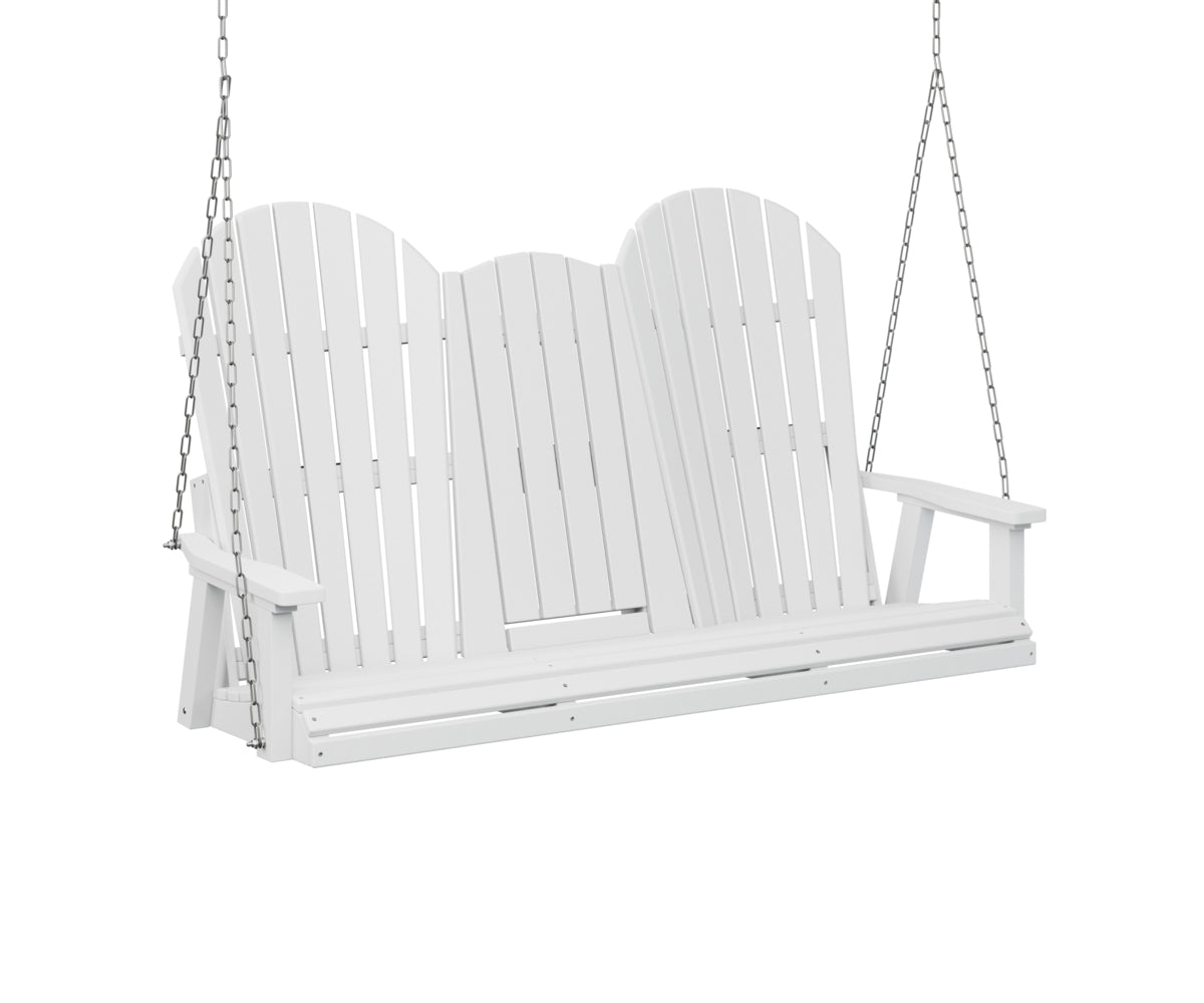 Berlin Gardens Comfo-Back Three Seat Swing with Console