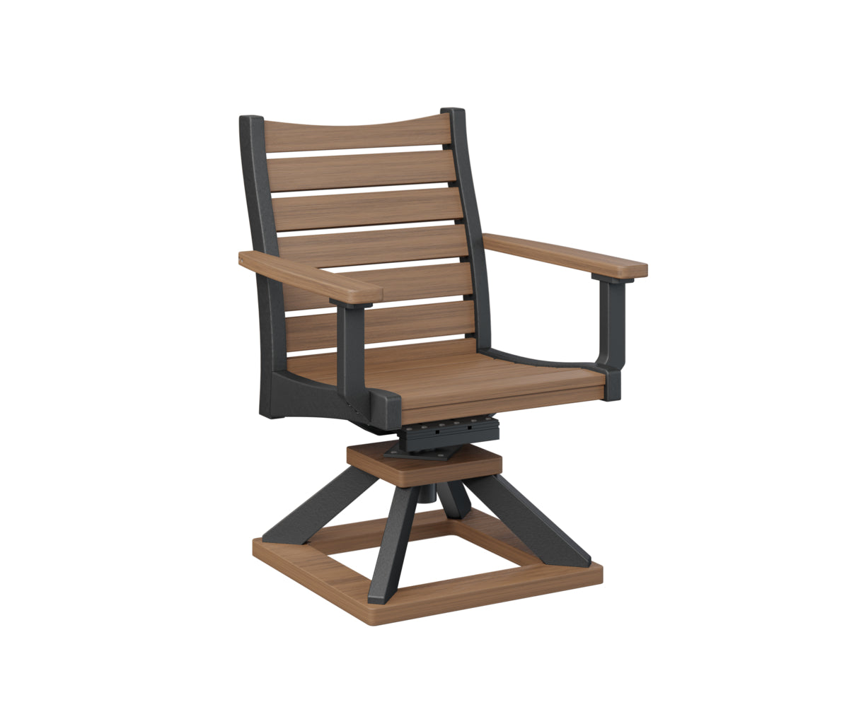 Berlin Gardens Bristol Swivel Rocker Dining Chair