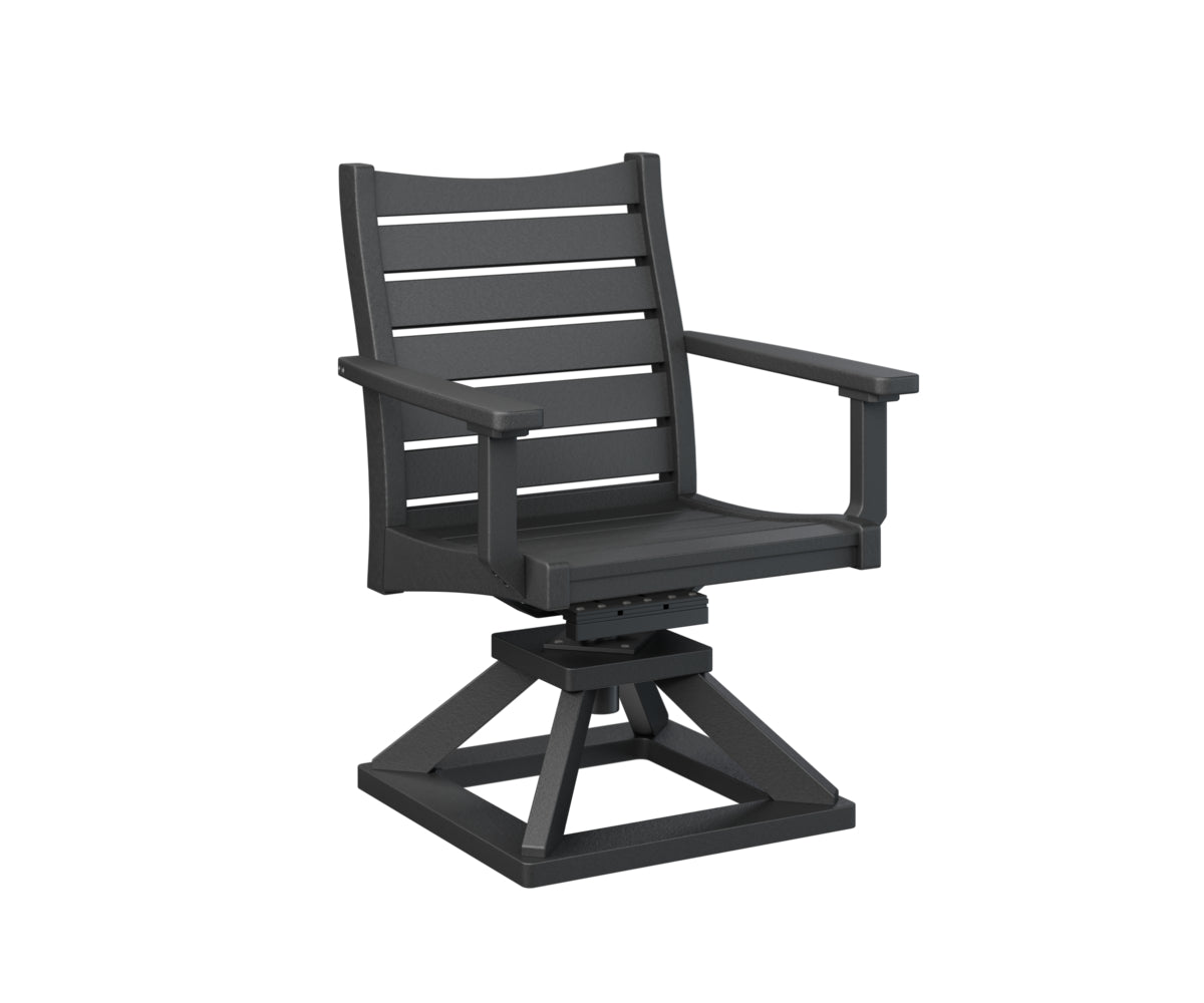 Berlin Gardens Bristol Swivel Rocker Dining Chair