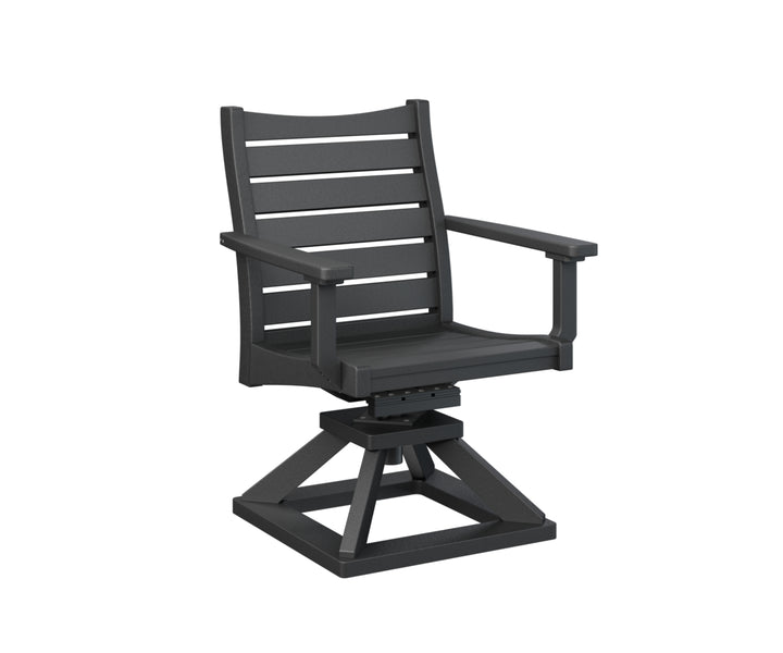 Berlin Gardens Bristol Swivel Rocker Dining Chair