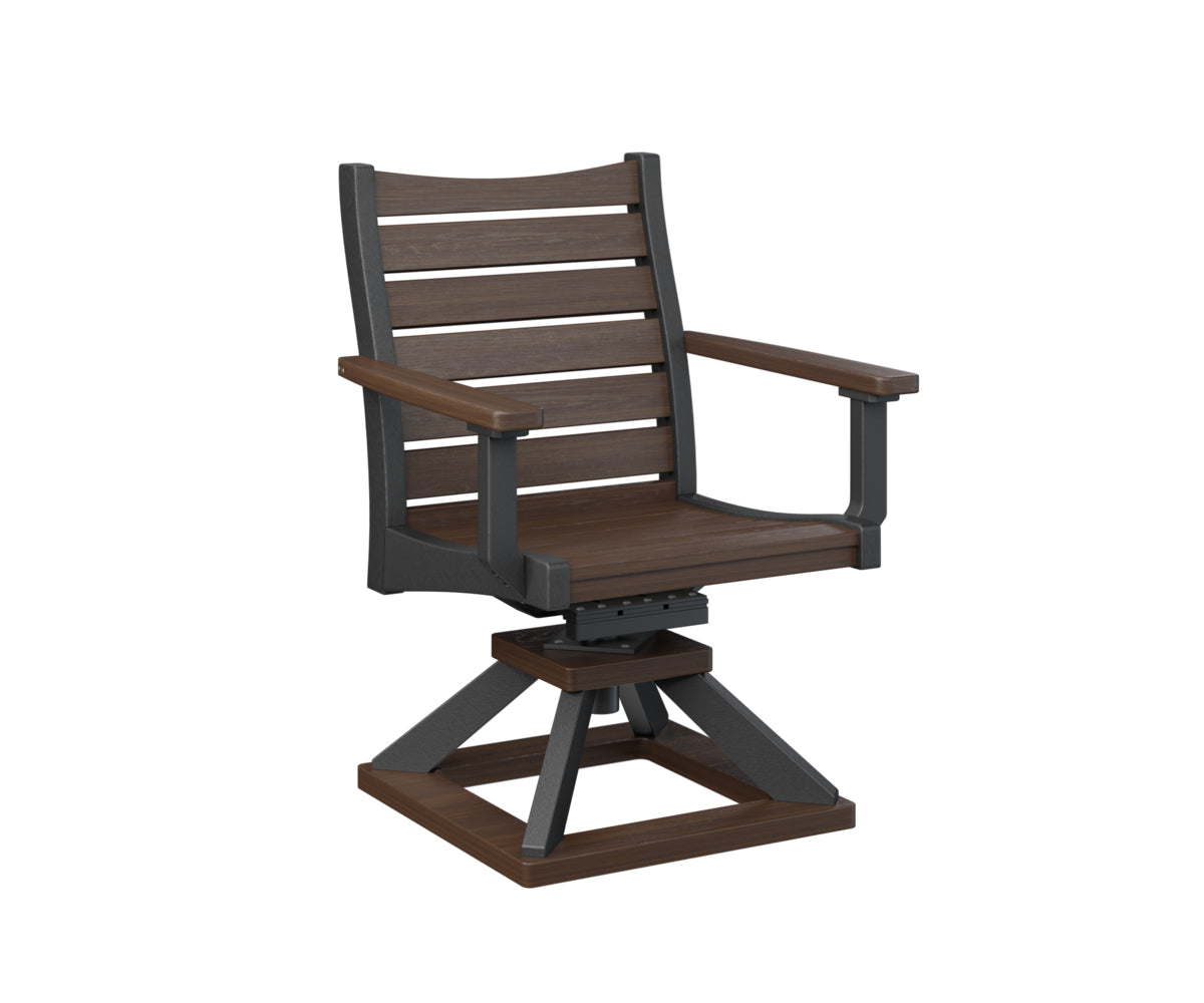 Berlin Gardens Bristol Swivel Rocker Dining Chair