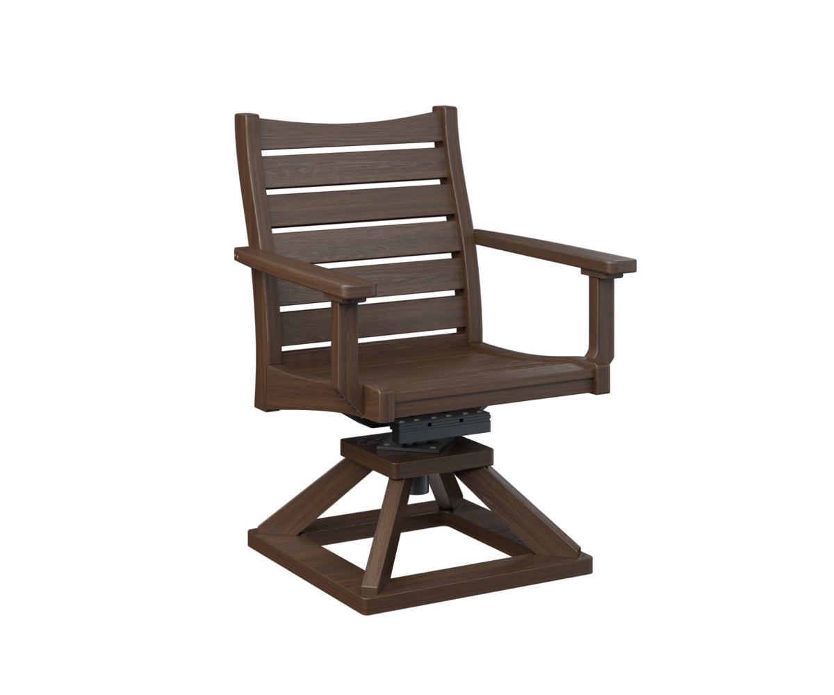 Berlin Gardens Bristol Swivel Rocker Dining Chair