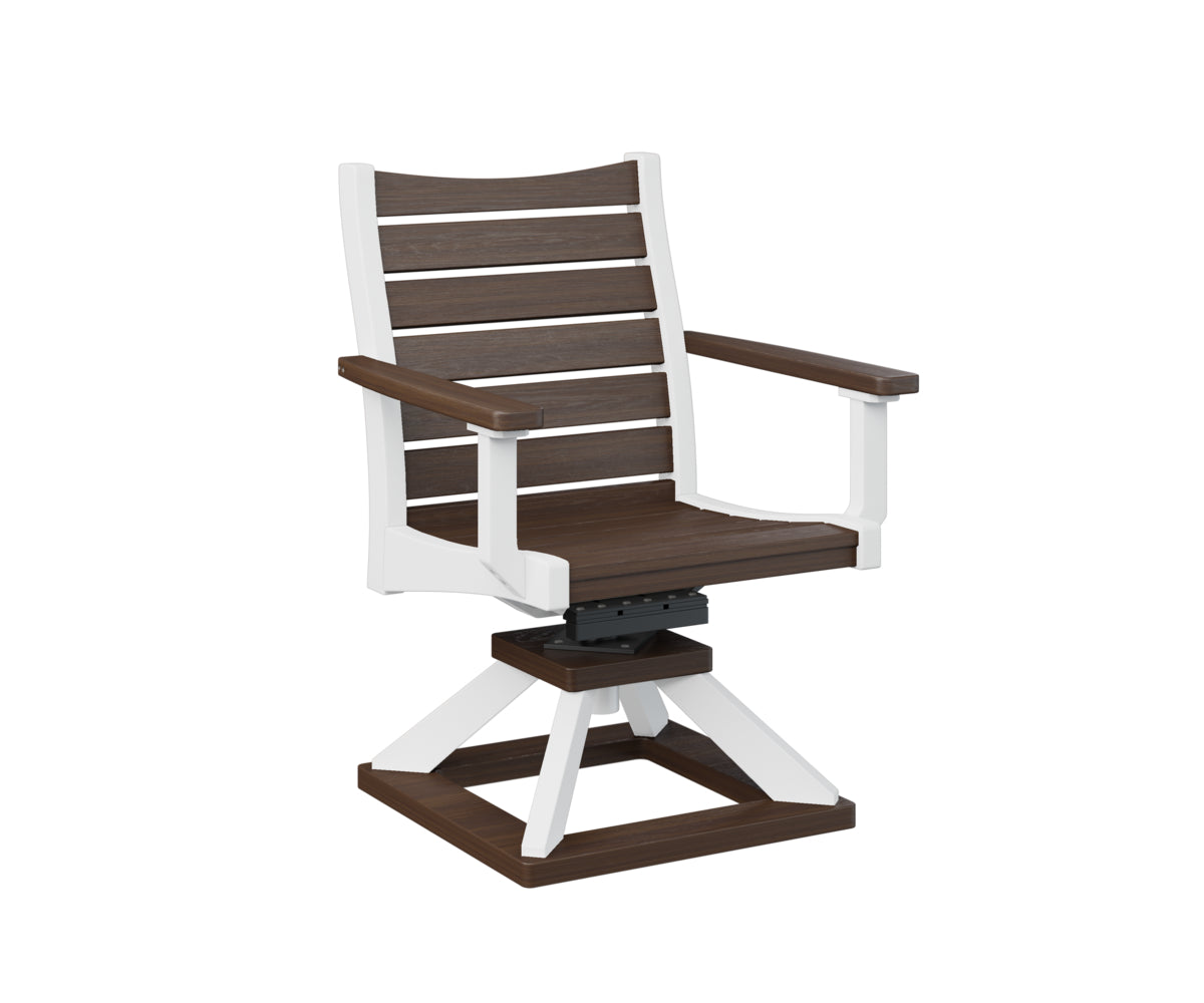 Berlin Gardens Bristol Swivel Rocker Dining Chair