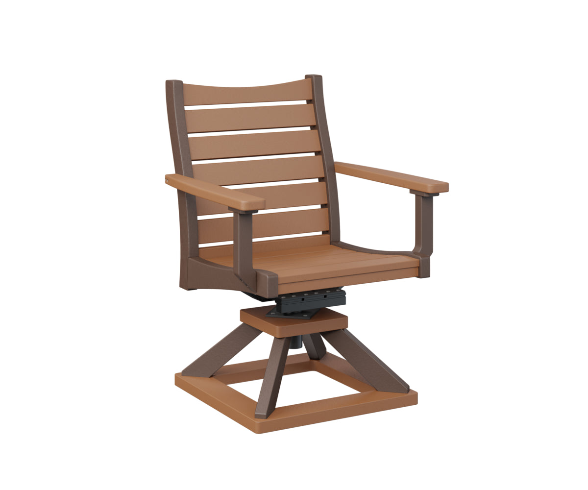 Berlin Gardens Bristol Swivel Rocker Dining Chair