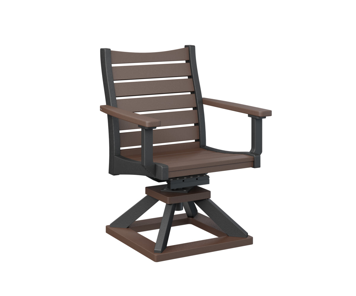 Berlin Gardens Bristol Swivel Rocker Dining Chair