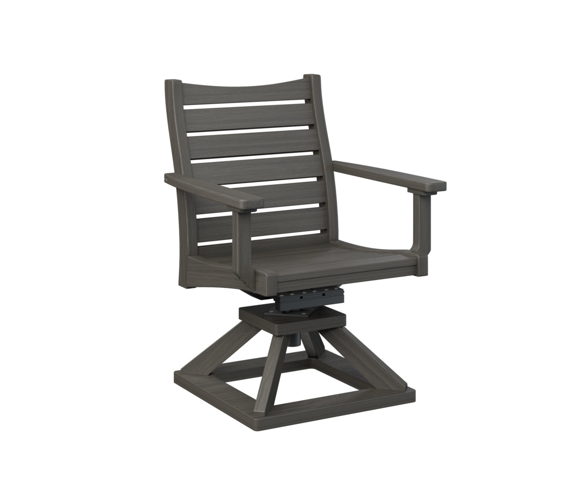 Berlin Gardens Bristol Swivel Rocker Dining Chair