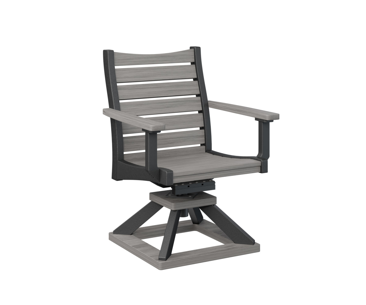 Berlin Gardens Bristol Swivel Rocker Dining Chair