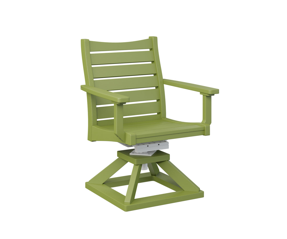 Berlin Gardens Bristol Swivel Rocker Dining Chair
