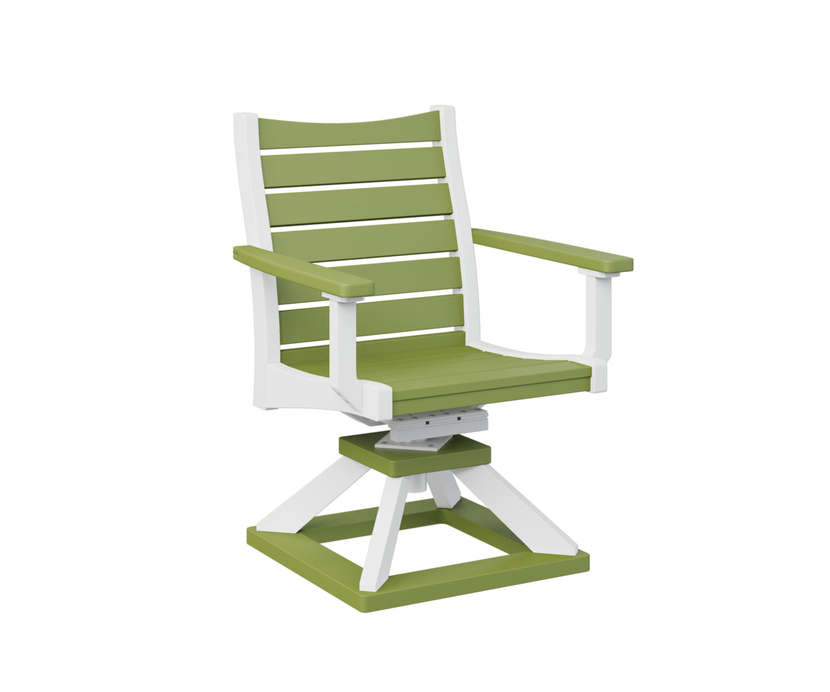 Berlin Gardens Bristol Swivel Rocker Dining Chair