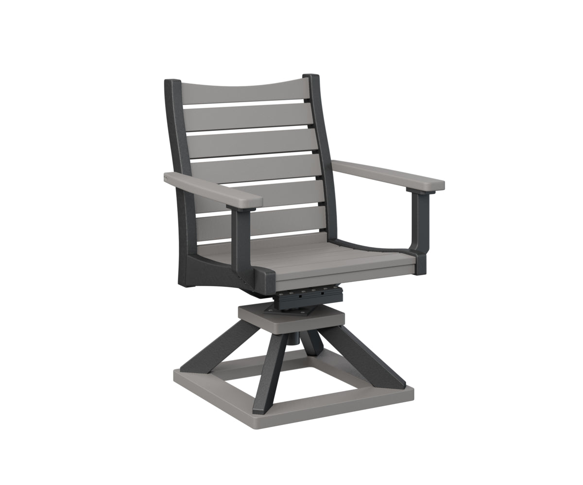 Berlin Gardens Bristol Swivel Rocker Dining Chair