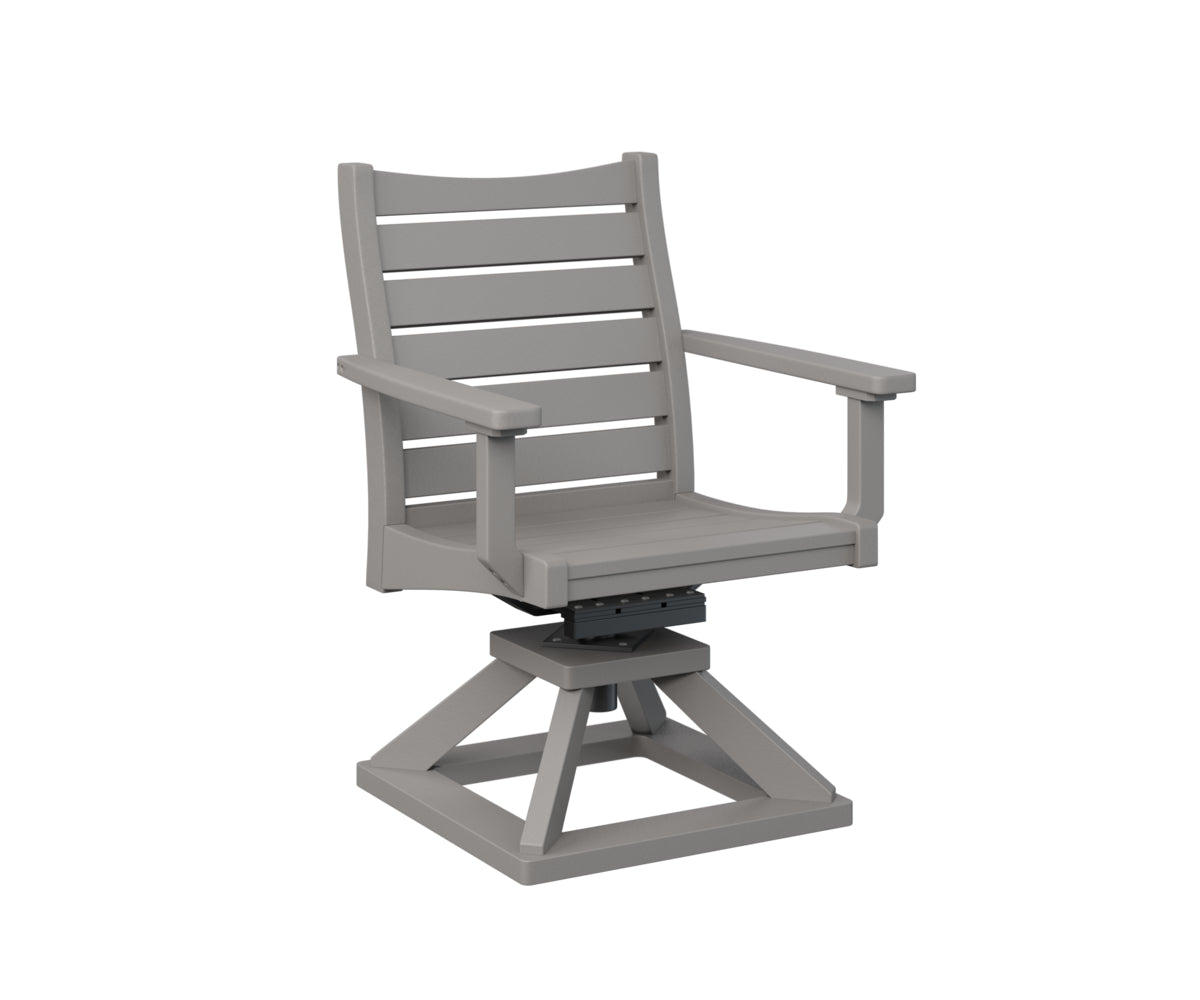 Berlin Gardens Bristol Swivel Rocker Dining Chair