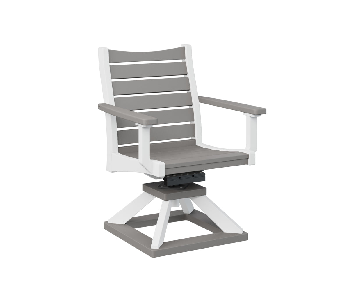 Berlin Gardens Bristol Swivel Rocker Dining Chair