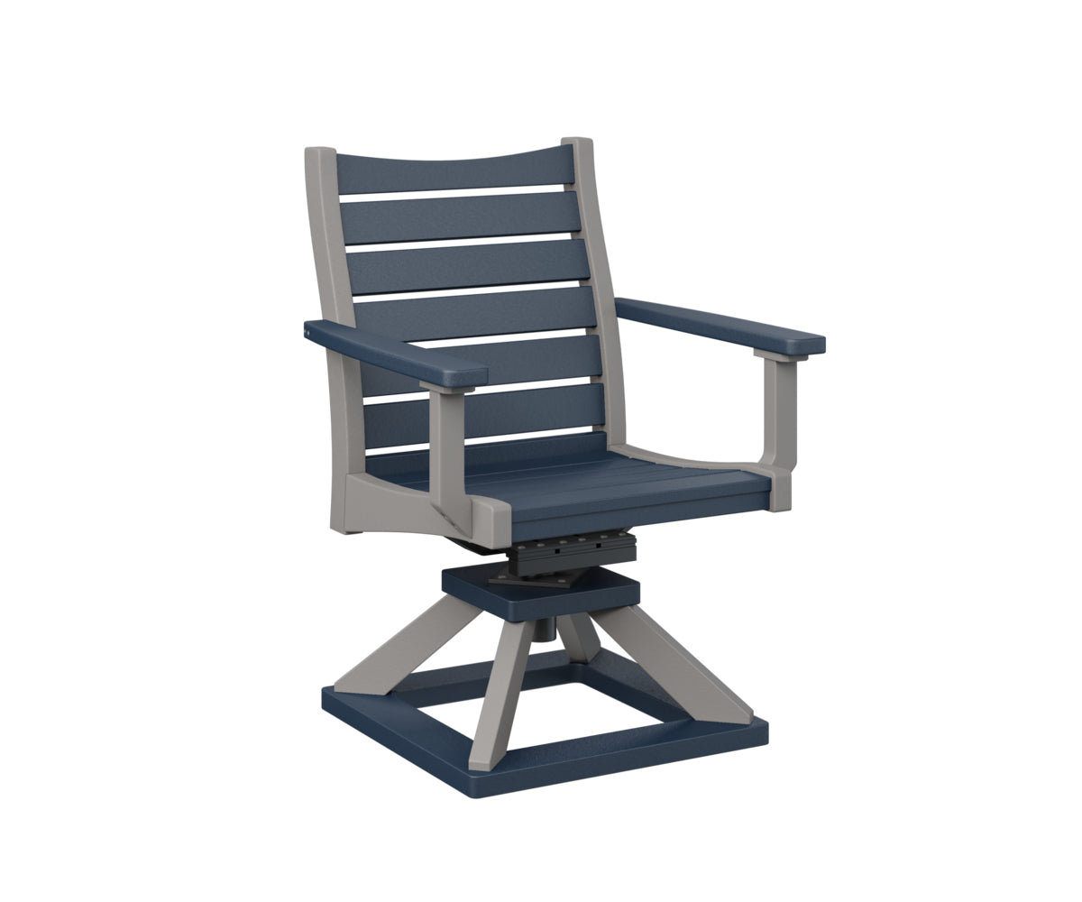 Berlin Gardens Bristol Swivel Rocker Dining Chair