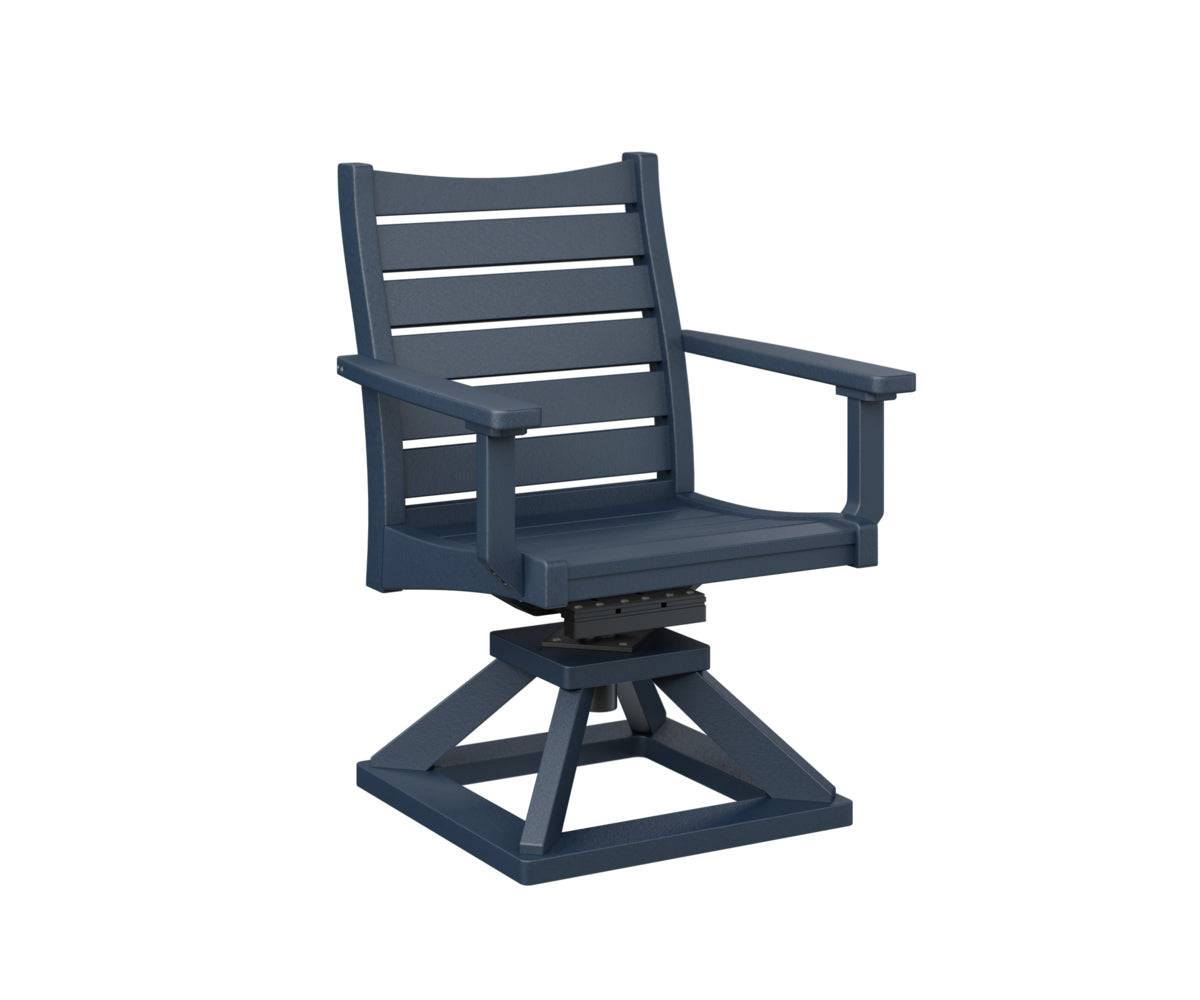 Berlin Gardens Bristol Swivel Rocker Dining Chair