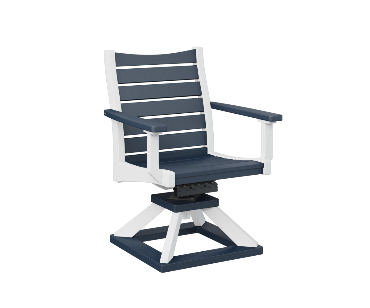 Berlin Gardens Bristol Swivel Rocker Dining Chair