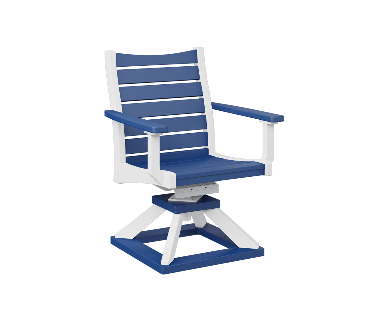 Berlin Gardens Bristol Swivel Rocker Dining Chair