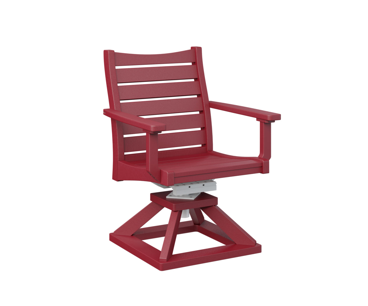 Berlin Gardens Bristol Swivel Rocker Dining Chair