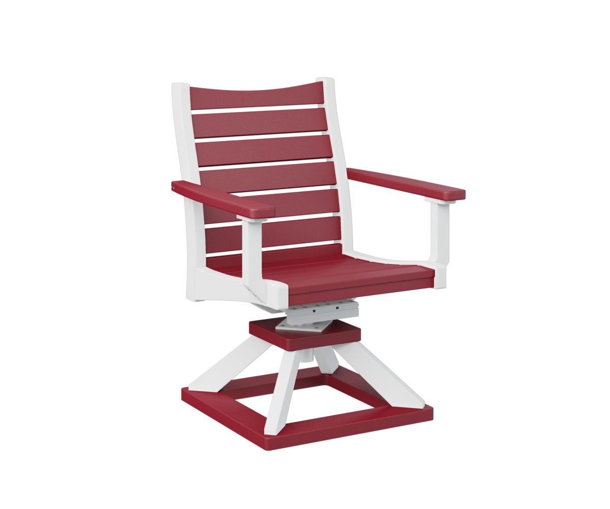 Berlin Gardens Bristol Swivel Rocker Dining Chair