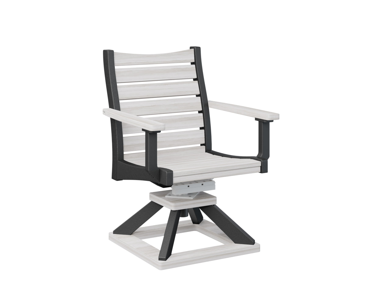 Berlin Gardens Bristol Swivel Rocker Dining Chair