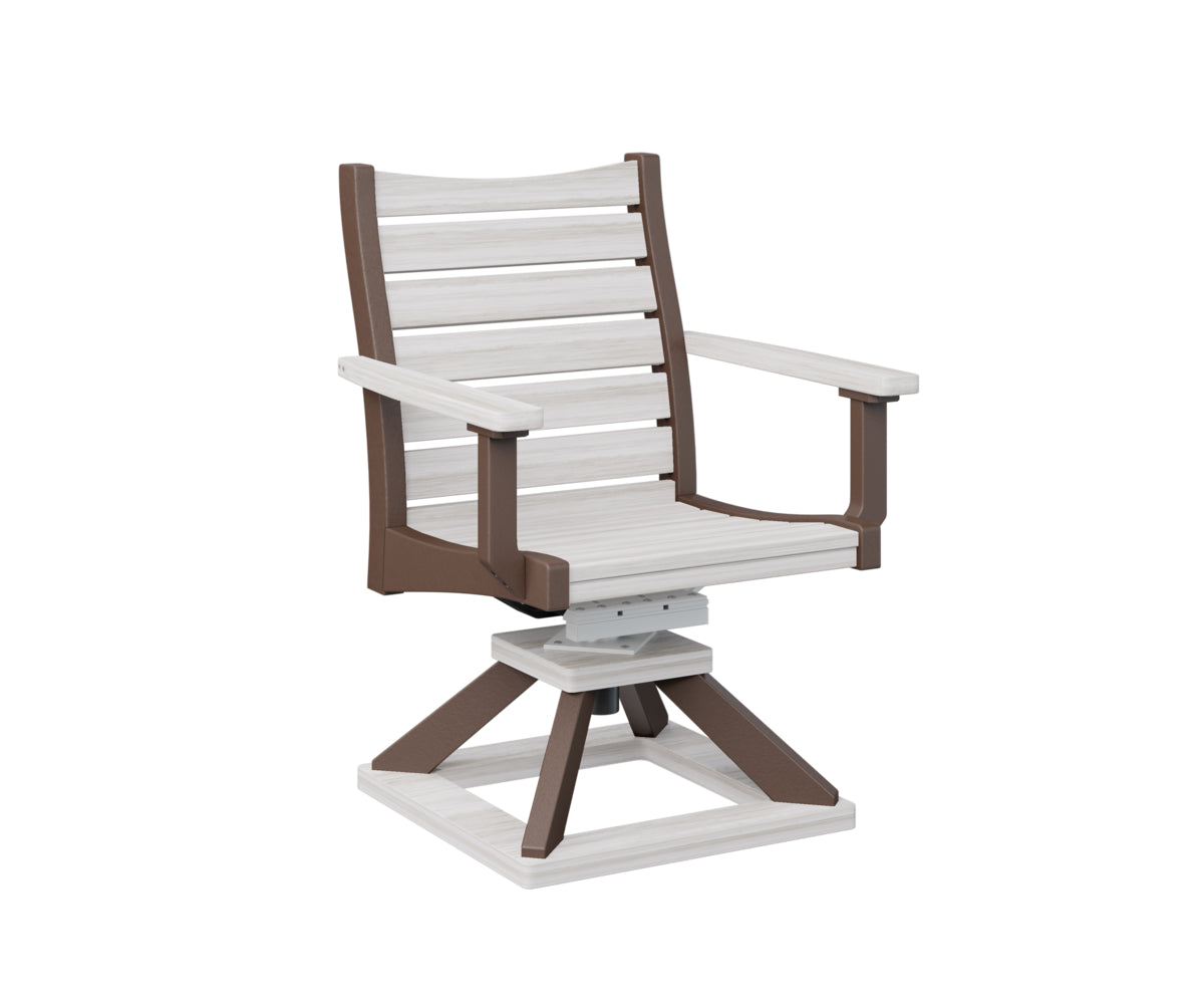 Berlin Gardens Bristol Swivel Rocker Dining Chair