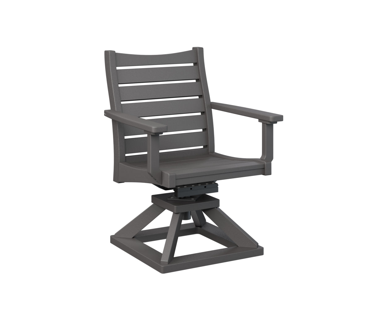 Berlin Gardens Bristol Swivel Rocker Dining Chair