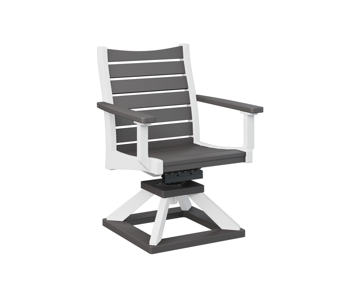 Berlin Gardens Bristol Swivel Rocker Dining Chair