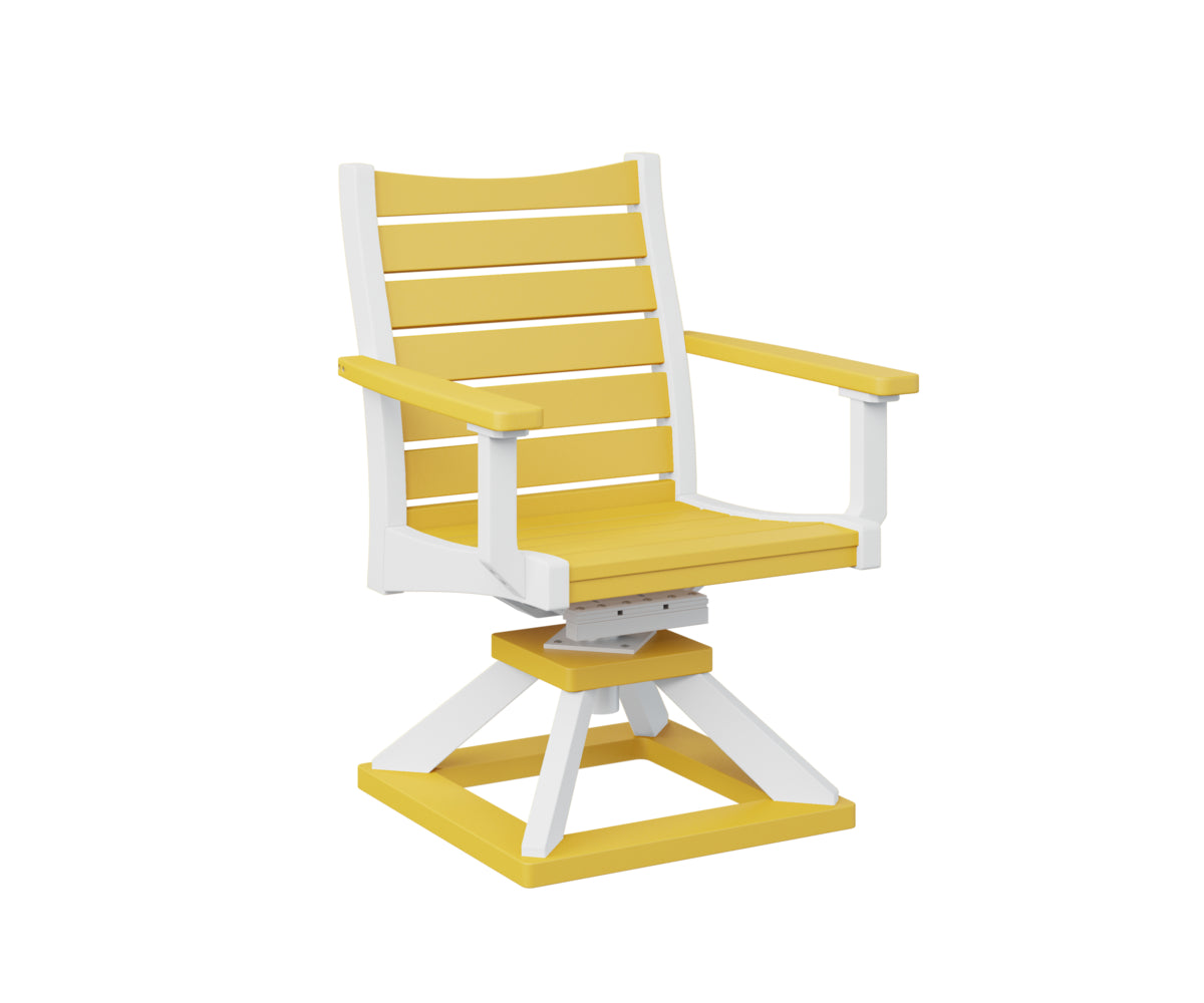 Berlin Gardens Bristol Swivel Rocker Dining Chair